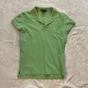 RL Polo mint green shirt size S